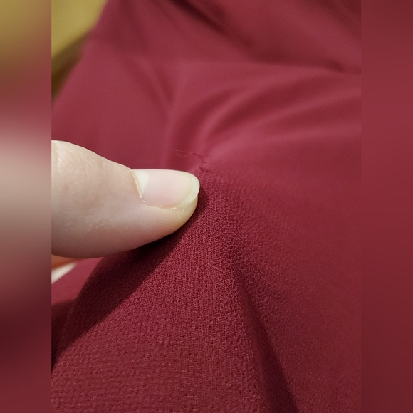 Lulus All About Love Maxi Dress Wine Burgundy - Picture 5 of 8